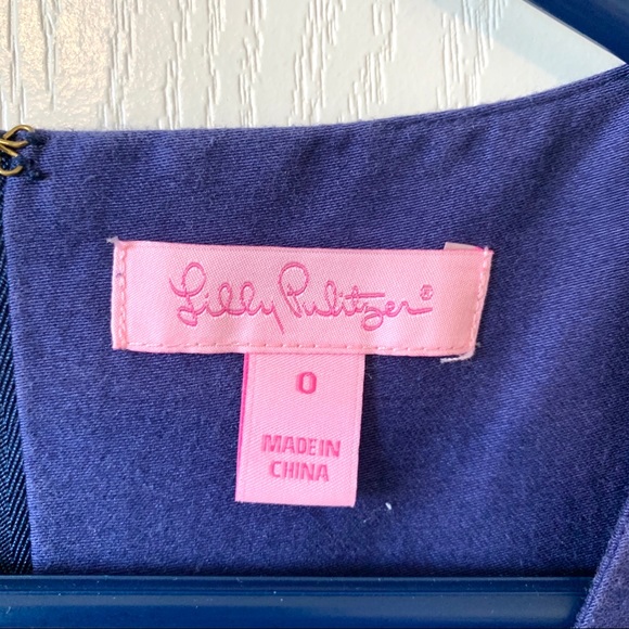 LILLY PULITZER “Stephanie” Floral Shift Dress—SZ 0 - Picture 11 of 15